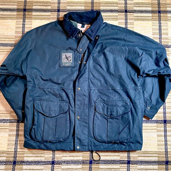 Filson Foul Weather Jacket | Harbor Blue | MSRP $395 - Picture 7 of 9